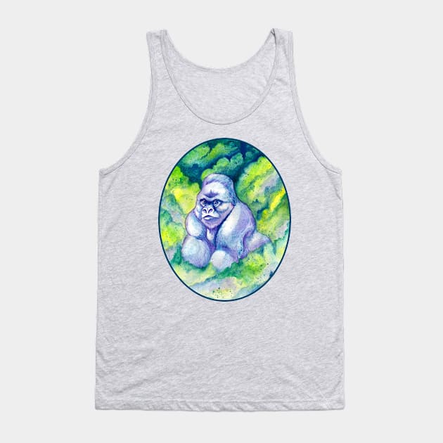 Mountain Gorillas Tank Top by TaksArt